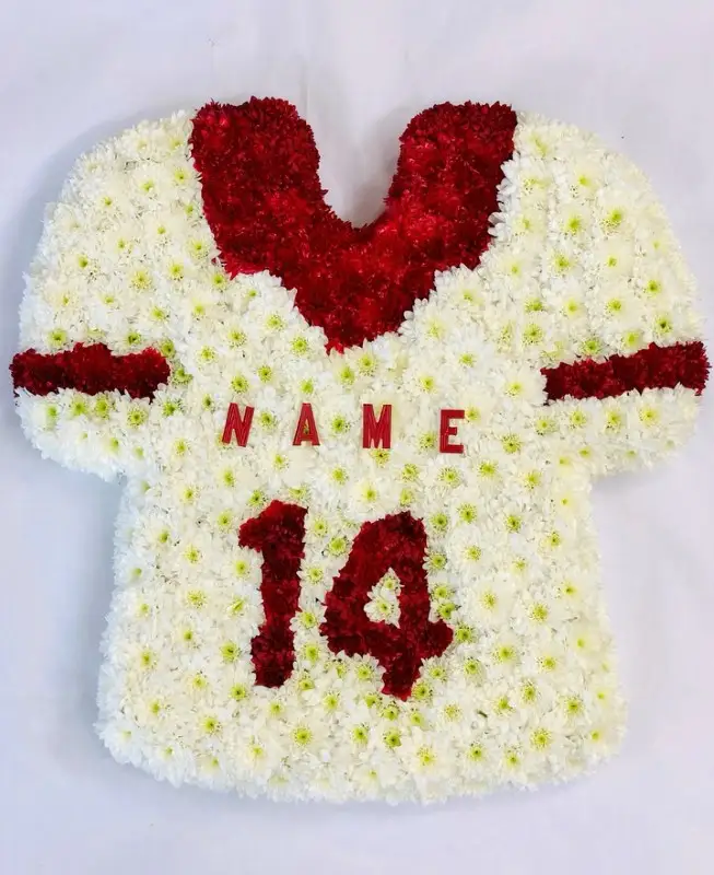 Liverpool Florist Flower Delivery Liverpool Football Shirt Tribute